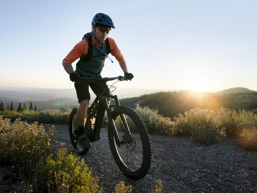 young-adult-using-electric-bike-country-side